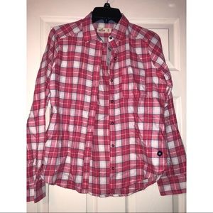 Pink, Blue & White Hollister Cozy Flannel